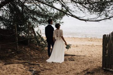 Mariée Marine Ile de Ré par Marion Lefebvre