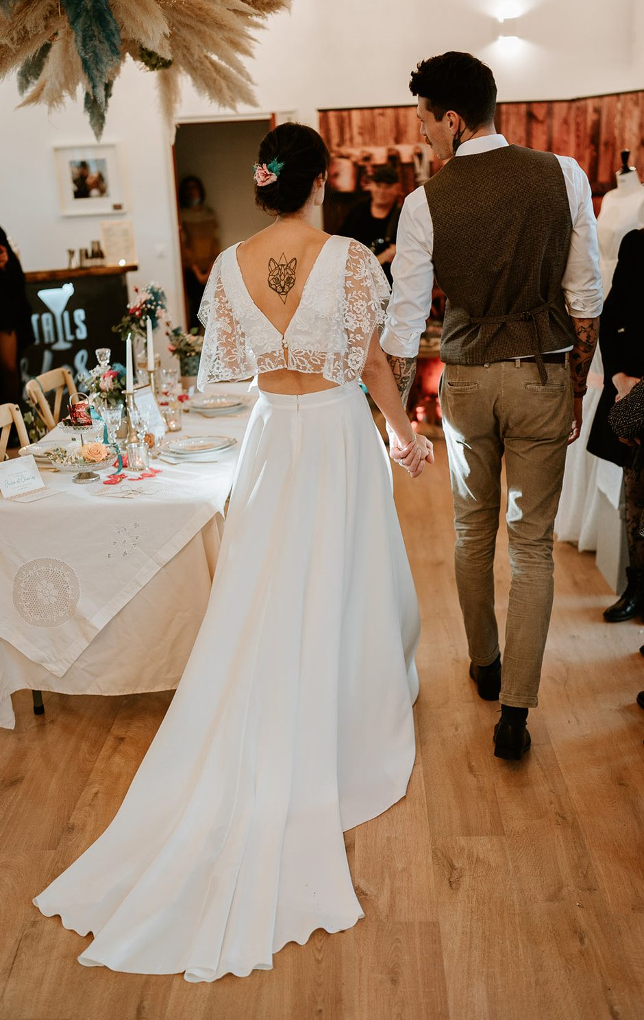 robe de mariée la rochelle par Marion Lefebvre - jupe Assia