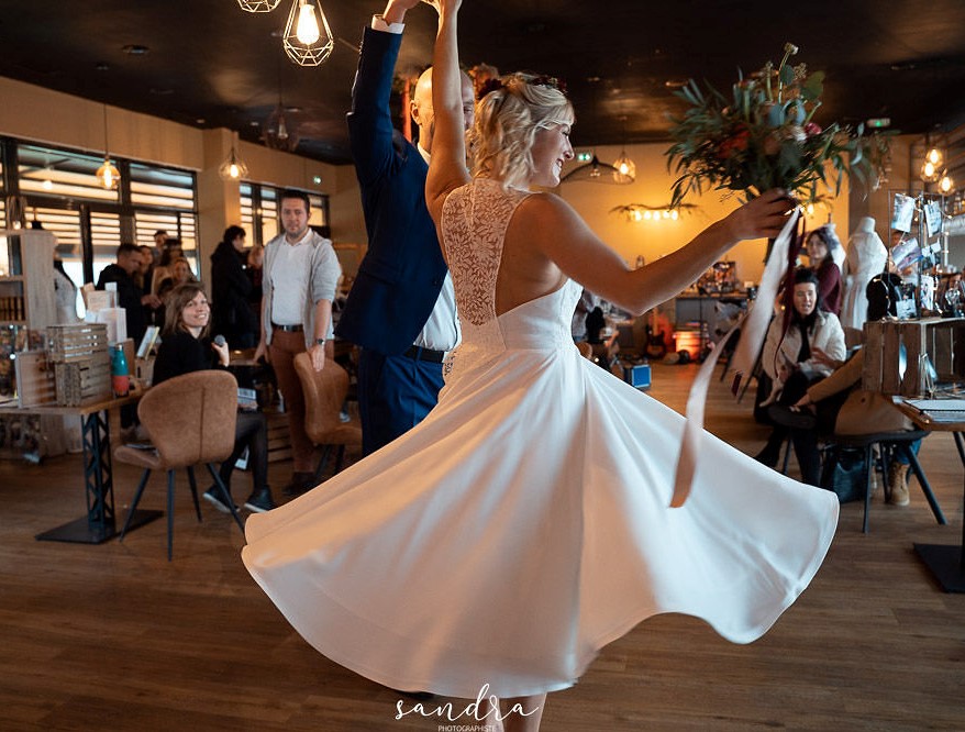 robe Johanna par Marion Lefebvre créatrice de robes de mariée à la Rochelle