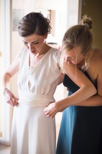 Julie - Robe de mariée demi-mesure par Marion Lefebvre à La Rochelle