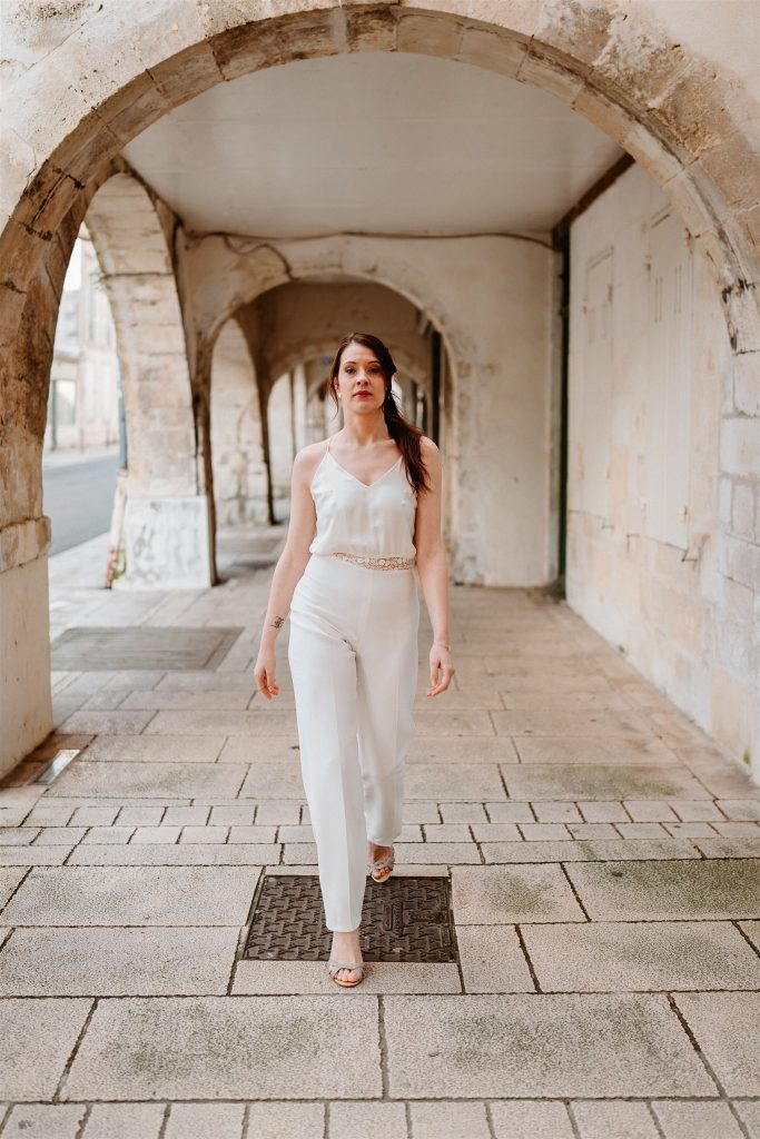 combinaison maelle - robe de mariée par Marion Lefebvre L a Rochelle