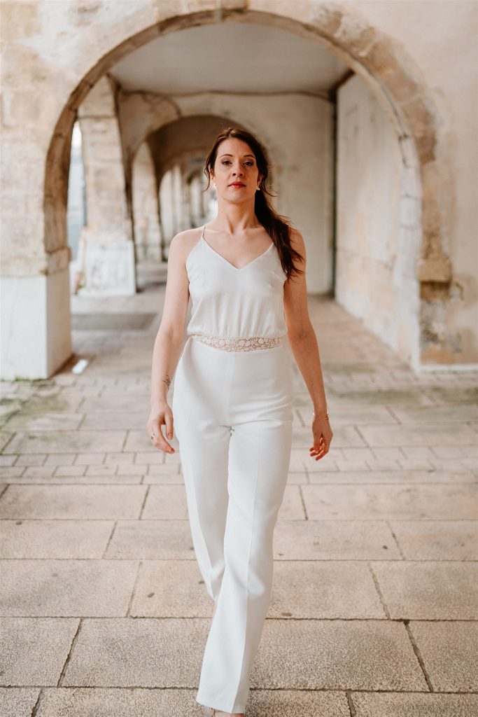 combinaison maelle - robe de mariée par Marion Lefebvre La Rochelle