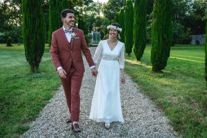 robe de mariée sur-mesure par Marion Lefebvre